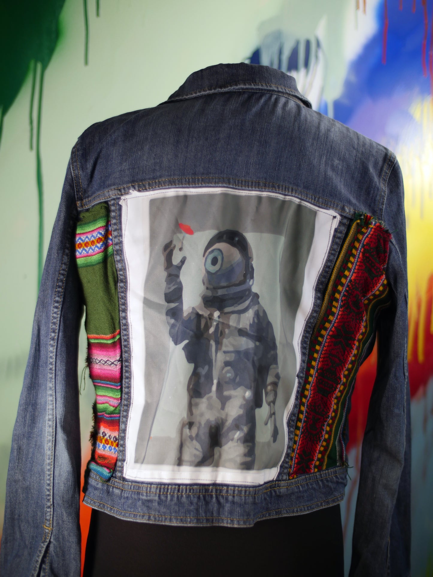 Astronaut Peruvian fabric