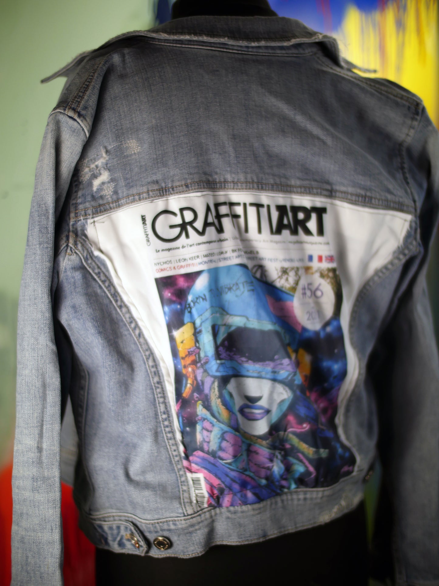 Graffiti magazine jacket