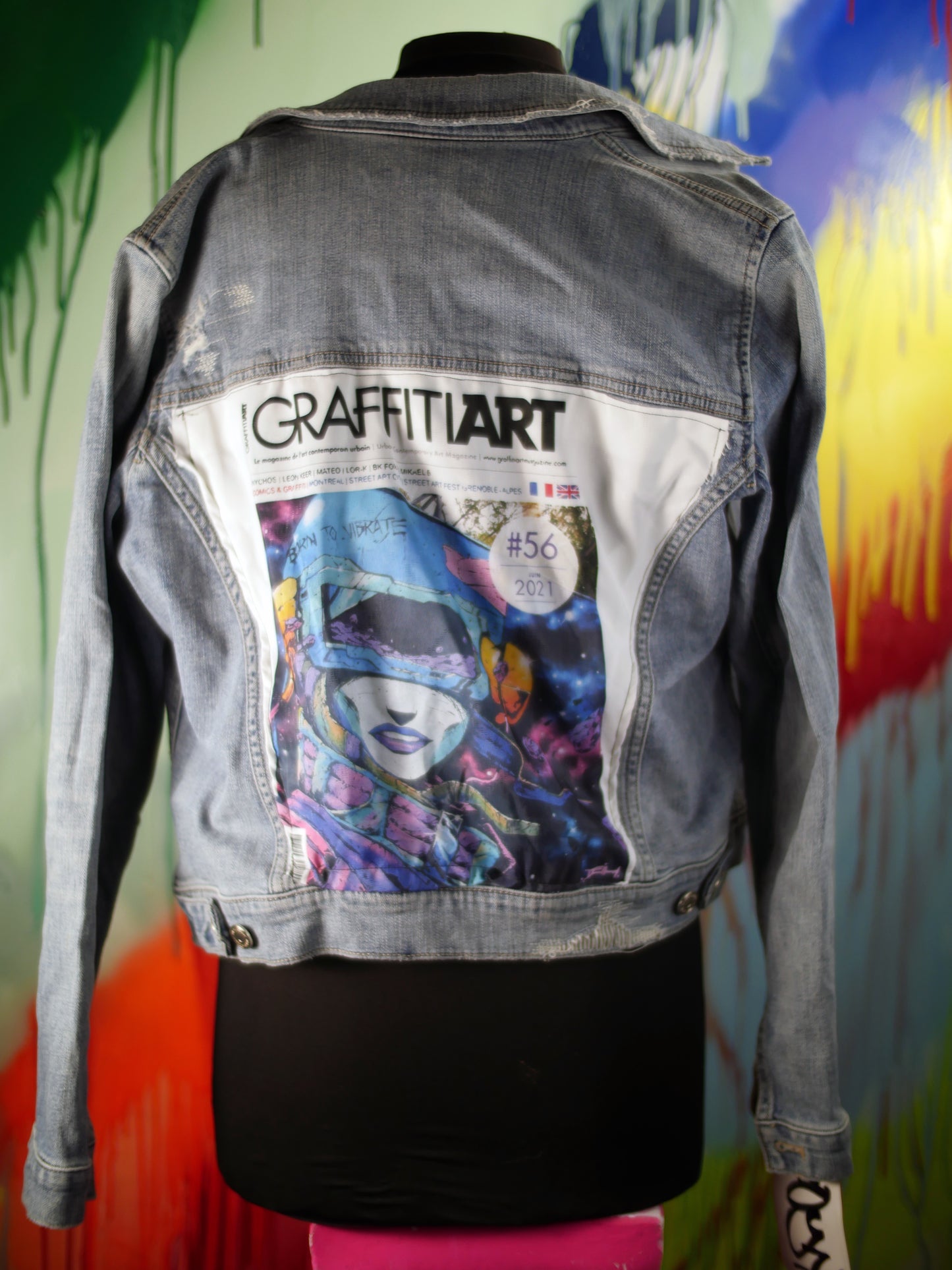 Graffiti magazine jacket