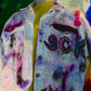 Custom Stevie Wonder Tour Poster Denim Jacket - Unique Wearable Art