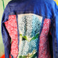 Flower jacket with floral border