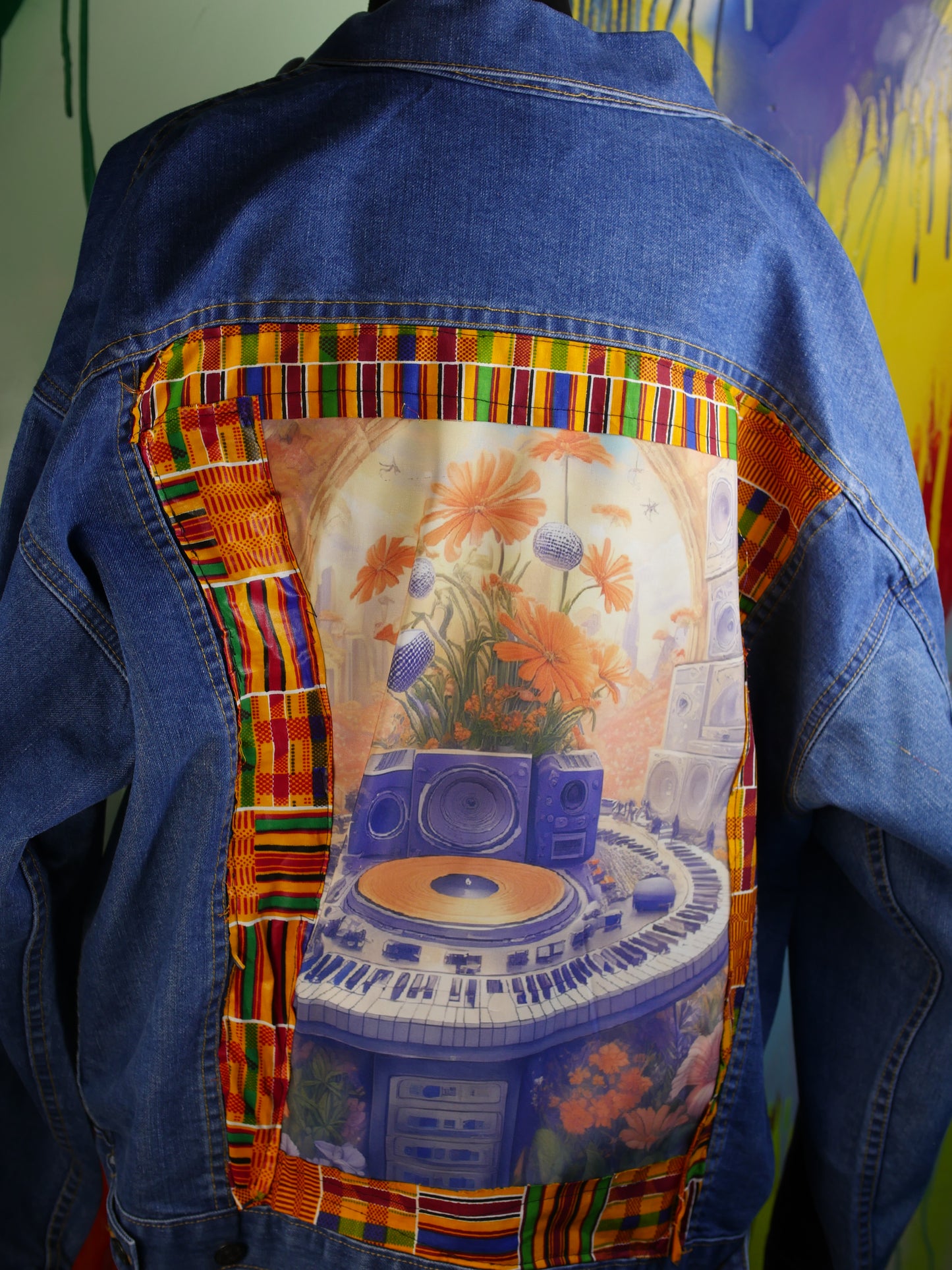 African cannabis jacket