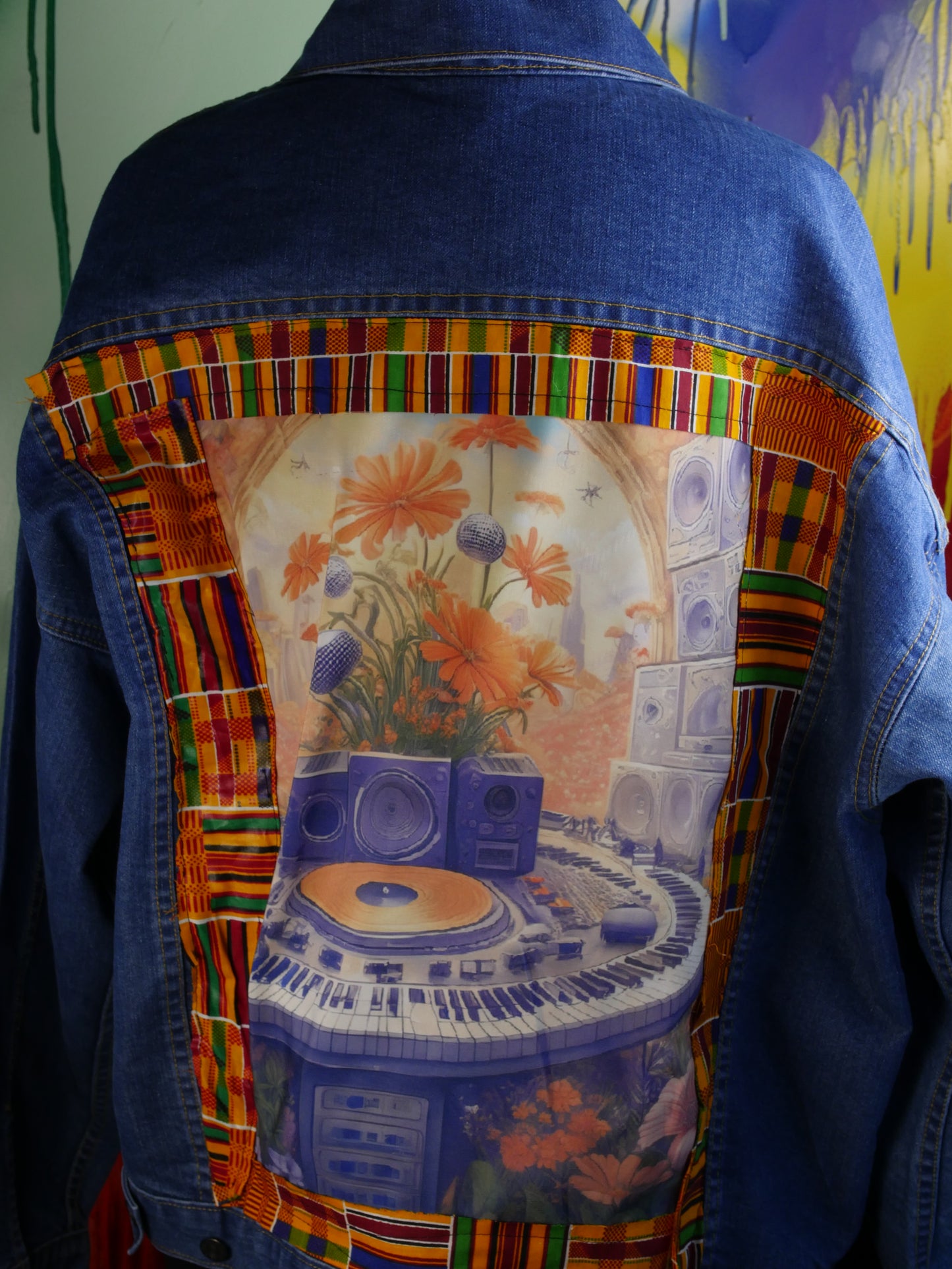 African cannabis jacket