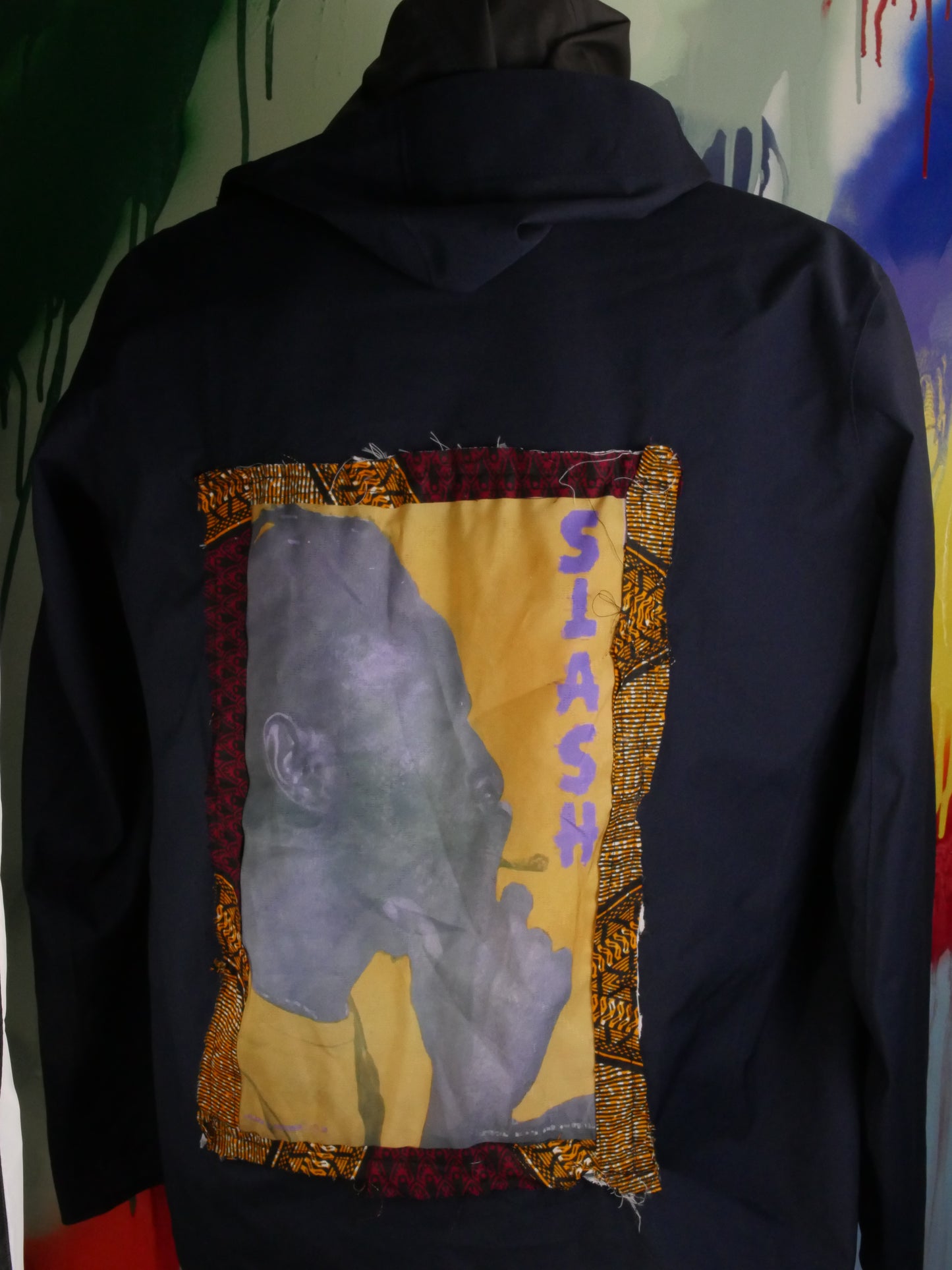 Burning Spear Rasta Windbreaker