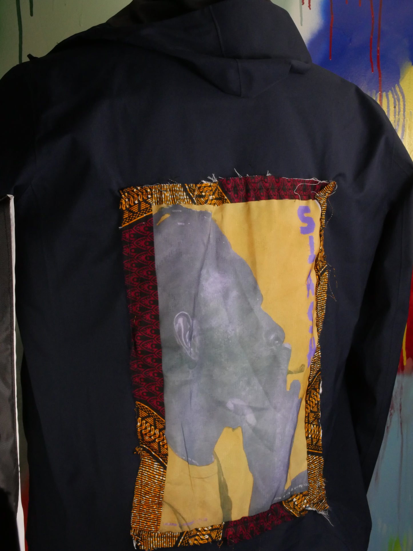 Burning Spear Rasta Windbreaker