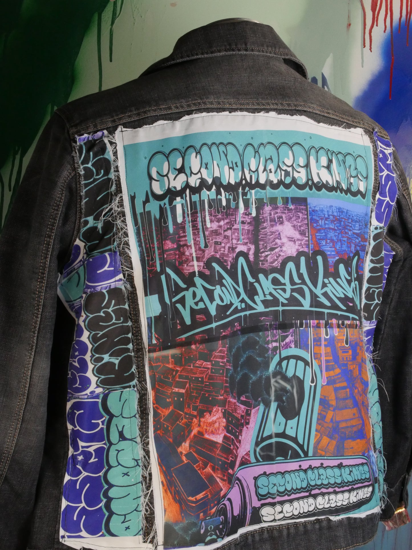 Second class kings graffiti jacket