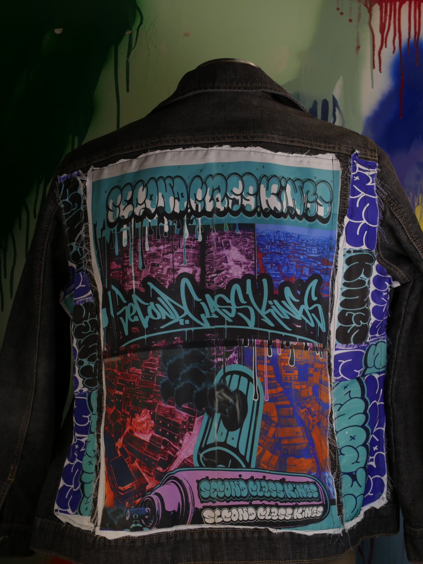 Second class kings graffiti jacket