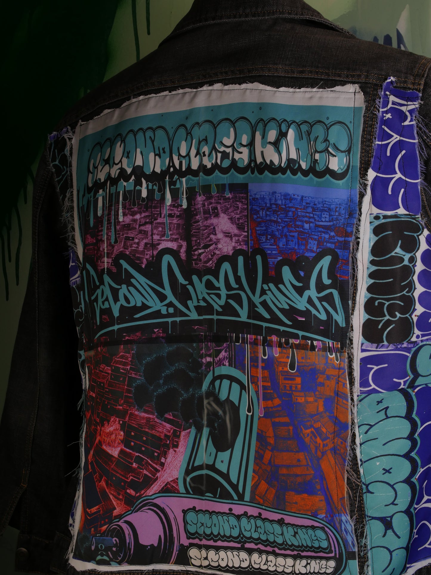 Second class kings graffiti jacket