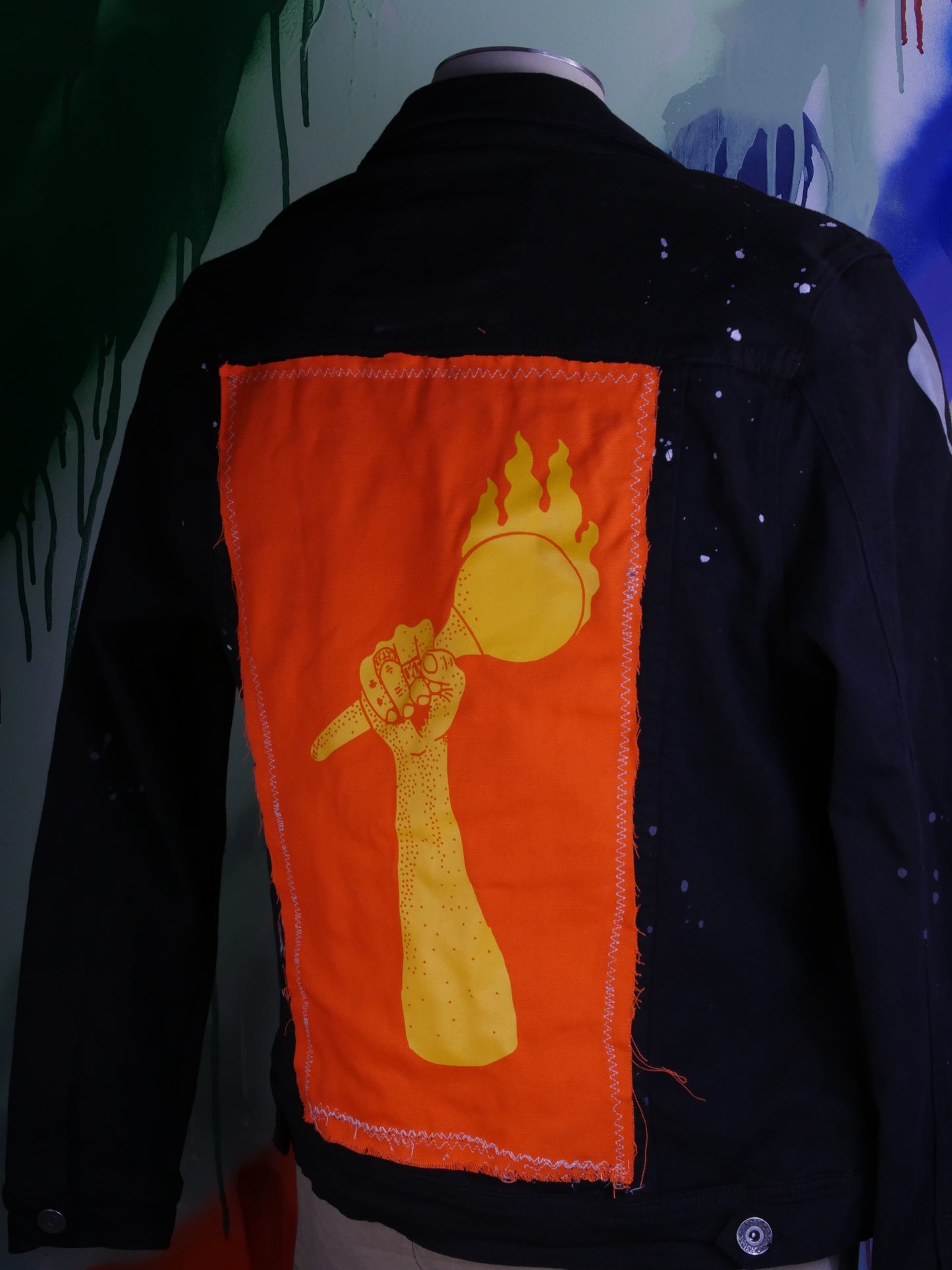 African cannabis jacket