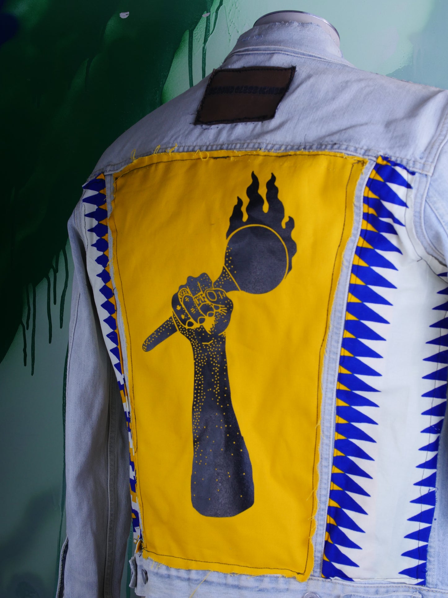 African cannabis jacket