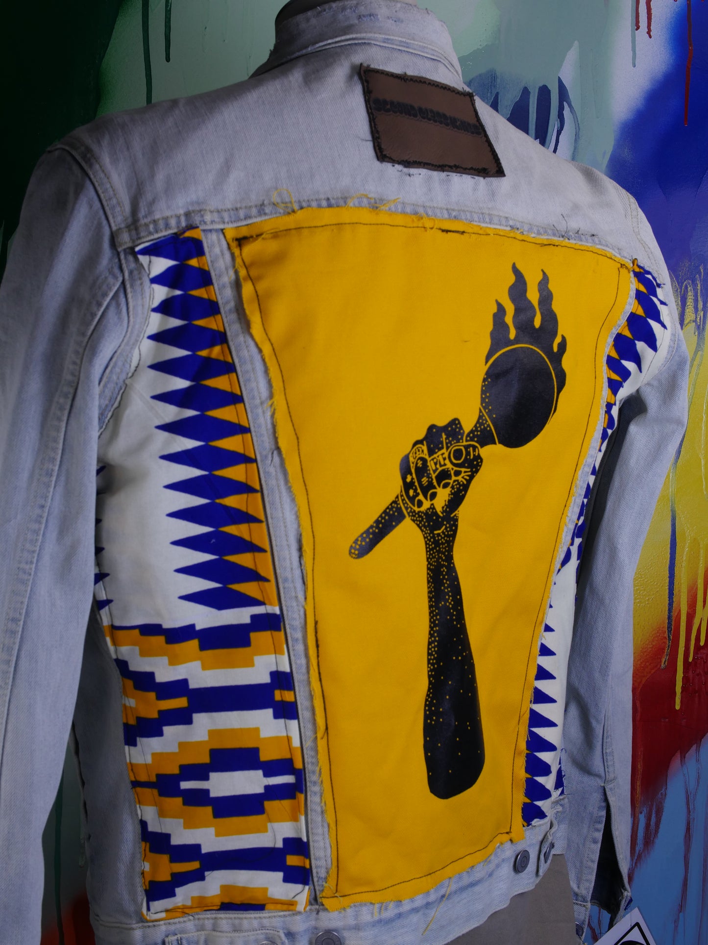 African cannabis jacket