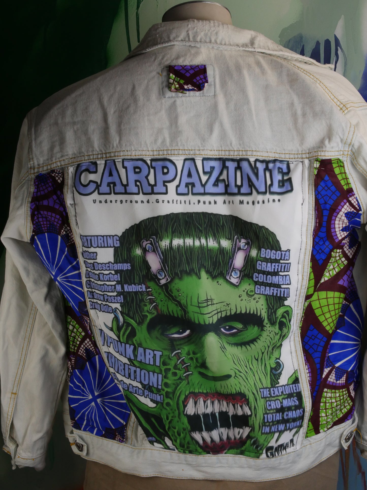 African cannabis jacket