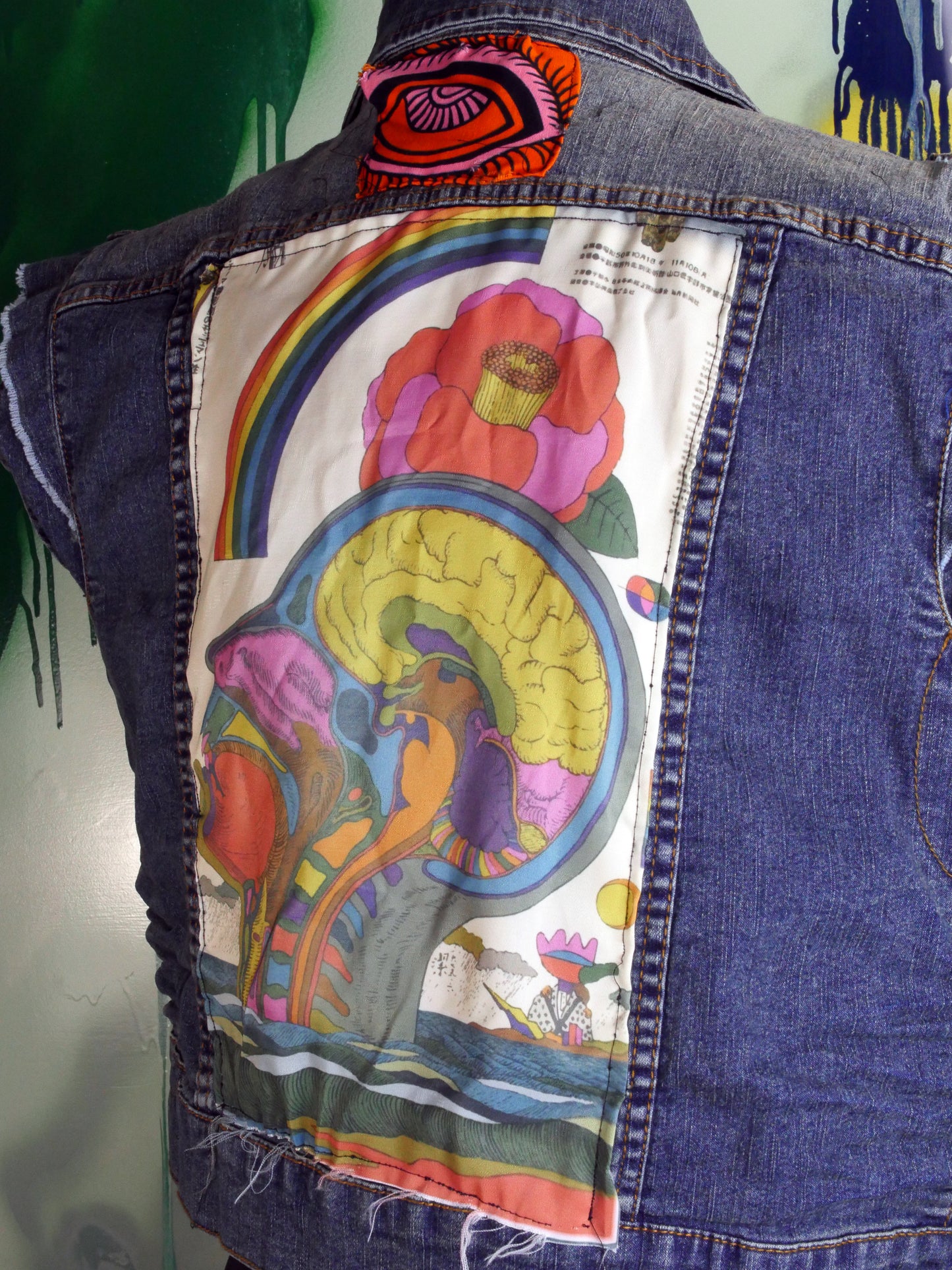 Rainbow brain revolt vest