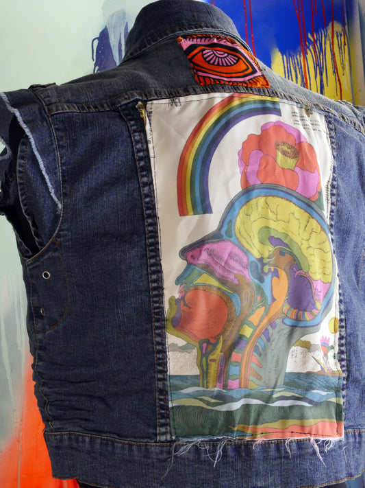 Rainbow brain revolt vest